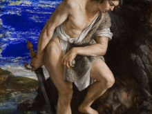 Orazio Gentileschi, Davide in contemplazione della testa di Golia, 1611-1612 ca
