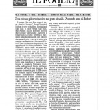 il Foglio, 06.09.2025  | Non solo un pittore classico, ma pure attuale. Duecento anni di Fattori