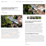 Artribune, 6.09.25 | L’Accademia Carrara di Bergamo apre un grande giardino pubblico in città