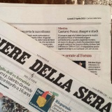 Corriere della Sera 270415 | Gaetano Pesce