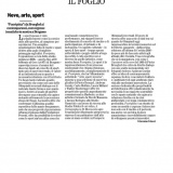 Il foglio, 08.01.26 | "Fuoripista": da Brueghel ai contemporanei, convergenze tematiche in mostra a Bergamo