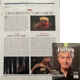 Forbes gennaio 2023 | Roma ChilometroZero: Pietre, Leica Camera Italia