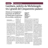 Giornale di Brescia 20112021 | Lattanzio Gambara manierista