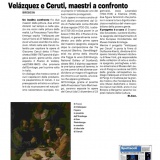 Il Giorno edizione Milano 26112021 | Velázquez per Ceruti PTM