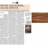 Domenica - Il Sole 24 Ore, 9.11.2025 | Pietre per sempre, anche dipinte 