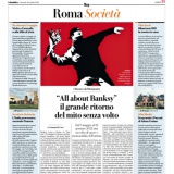 La Repubblica Roma 30042021 | ALL ABOUT BANKSY Chiostro del Bramante