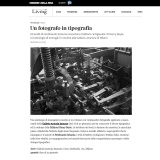 www.living.it/260118 | Un fotografo in tipografia