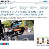 www.lastampa.it/190917 | mobike