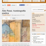 www.vivimilano.it/131114 | Aldo Rossi | Autobiografia poetica